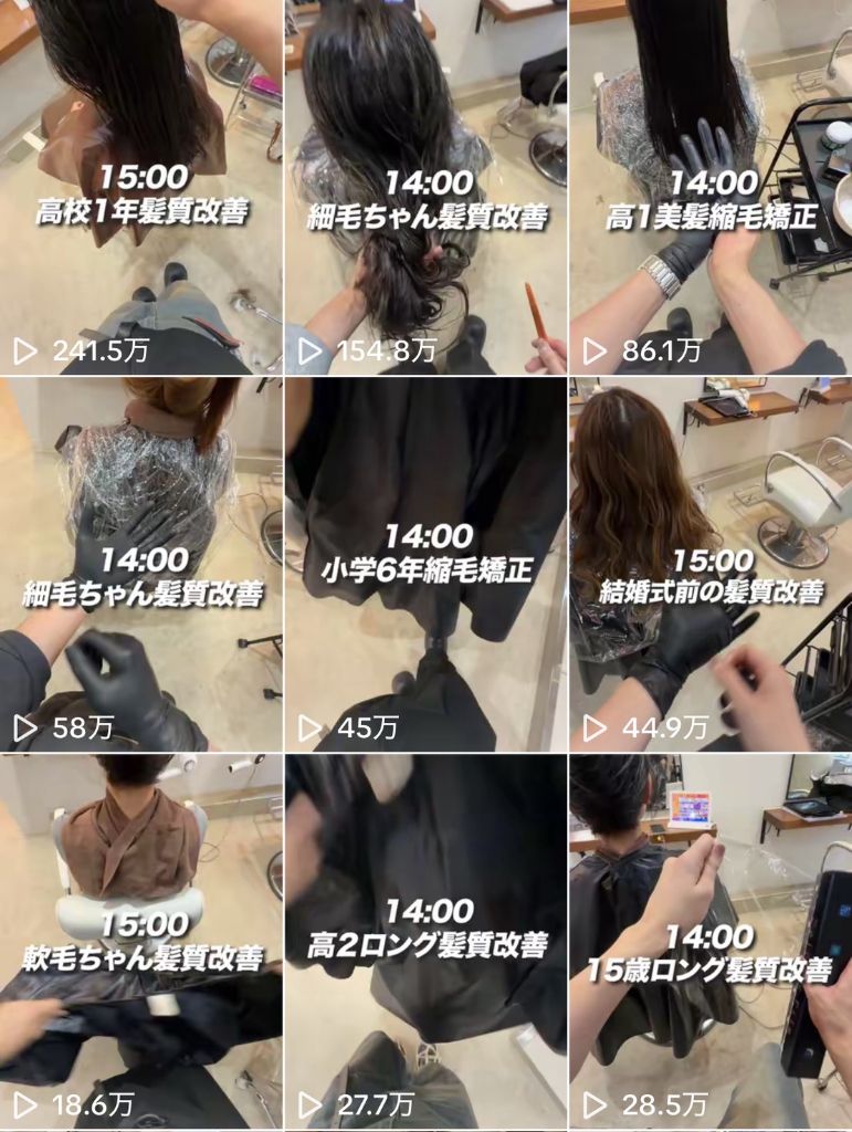 投稿実績・再生数